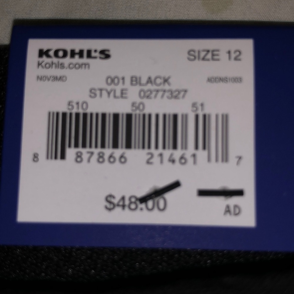 APT. 9, size 12, Black Bootcut Dress Pants